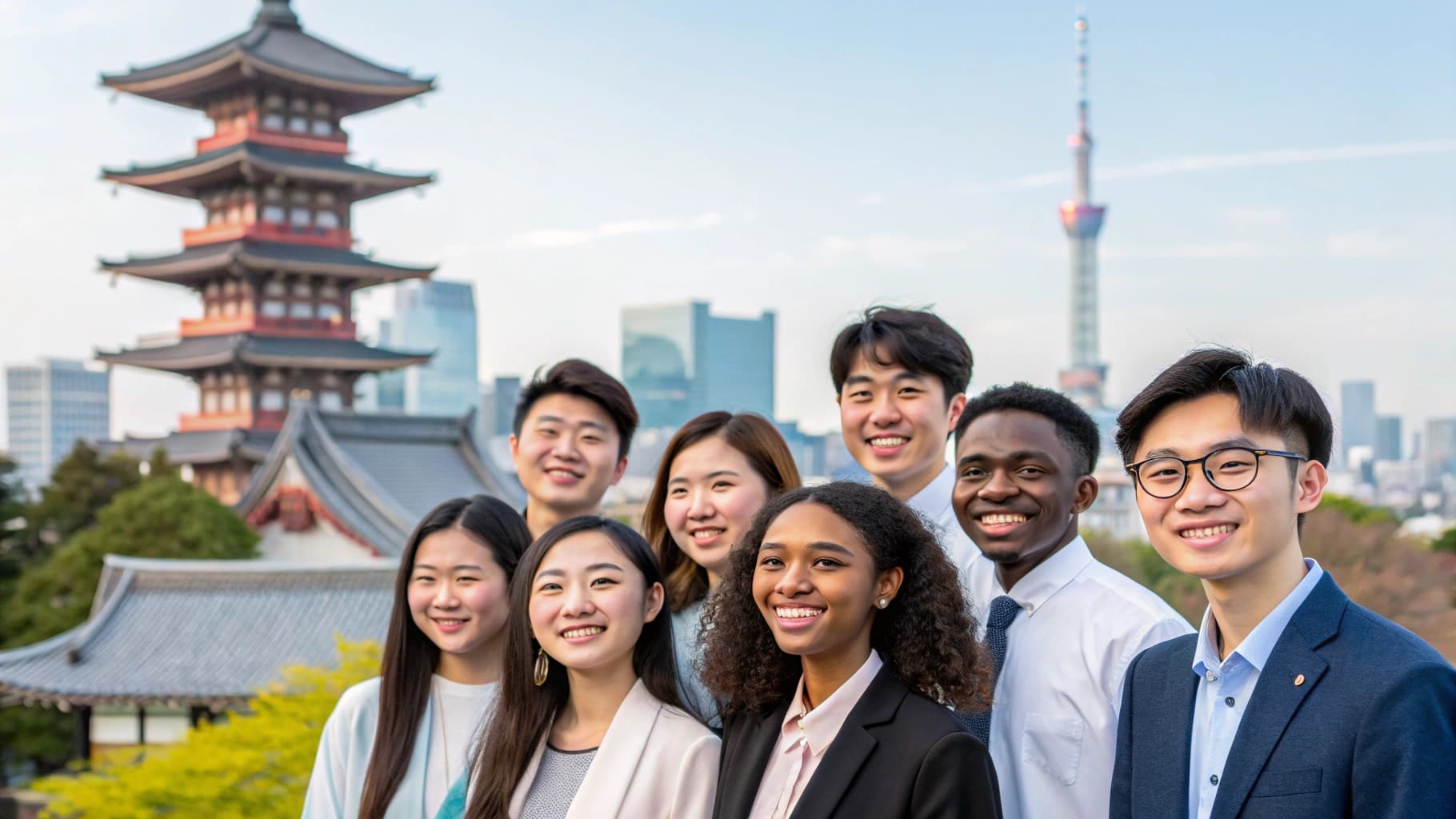国際交流の様子